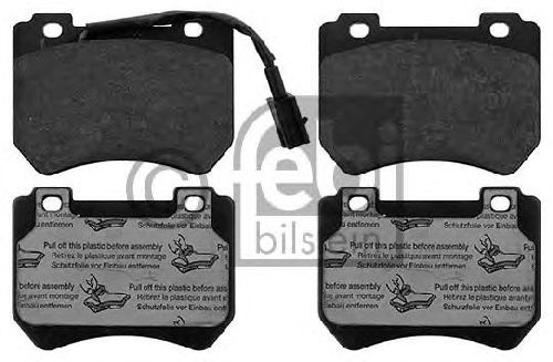 FEBI BILSTEIN 24852 - Brake Pad Set, disc brake Front Axle ALFA ROMEO