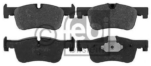 FEBI BILSTEIN 25014 - Brake Pad Set, disc brake Front Axle BMW