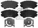 FEBI BILSTEIN 24412 - Brake Pad Set, disc brake Front Axle SAAB, OPEL, VAUXHALL