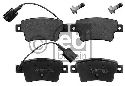 FEBI BILSTEIN 24349 - Brake Pad Set, disc brake Rear Axle ABARTH, FIAT