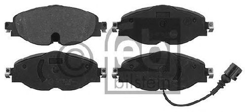 FEBI BILSTEIN 16994 - Brake Pad Set, disc brake Front Axle SEAT, VW, AUDI, SKODA