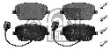 FEBI BILSTEIN 23581 - Brake Pad Set, disc brake Front Axle SKODA, VW