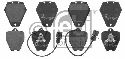 FEBI BILSTEIN 21452 - Brake Pad Set, disc brake Front Axle