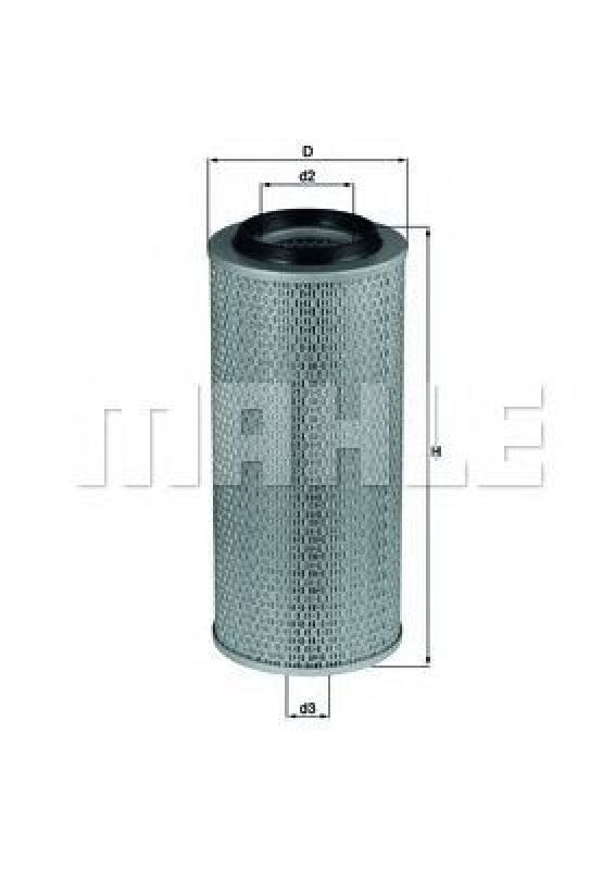 LX 275 KNECHT 72002889 - Air Filter MULTICAR, FENDT