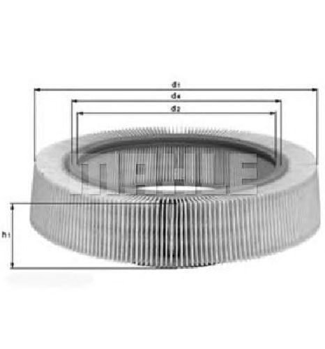 LX 276 KNECHT 71305978 - Air Filter MERCEDES-BENZ