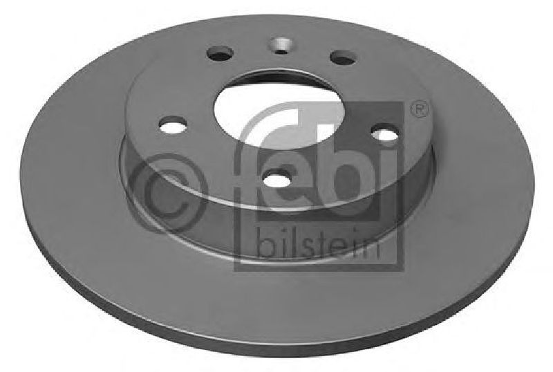 FEBI BILSTEIN 17213 - Brake Disc Rear Axle VAUXHALL, OPEL