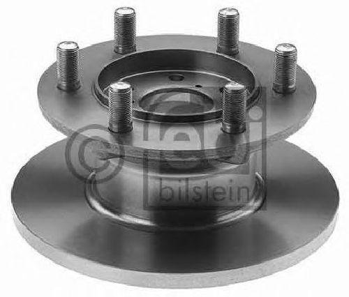 FEBI BILSTEIN 17343 - Brake Disc Front Axle