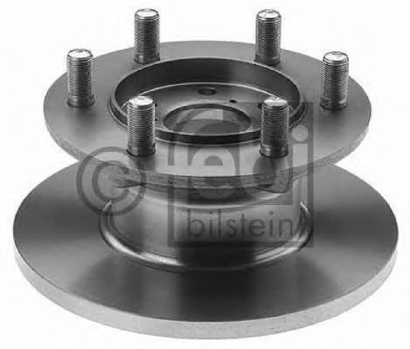 FEBI BILSTEIN 17343 - Brake Disc Front Axle