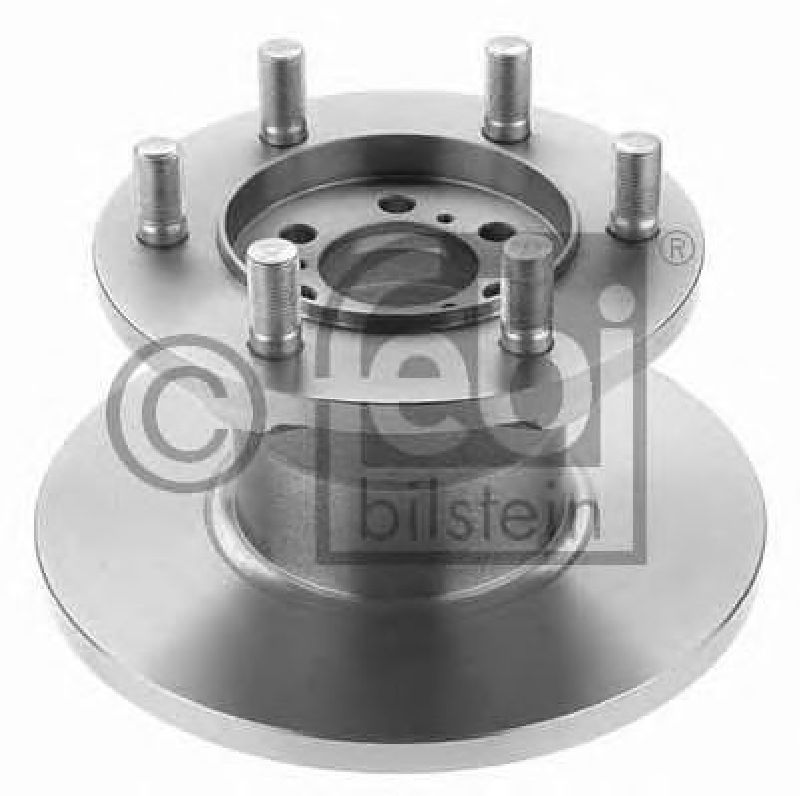 FEBI BILSTEIN 17346 - Brake Disc Front Axle