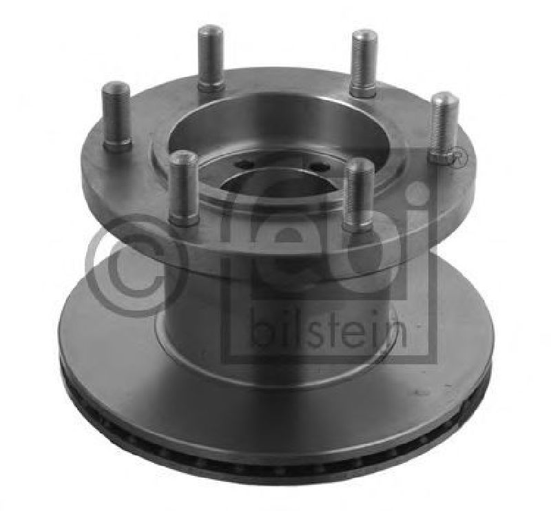 FEBI BILSTEIN 17347 - Brake Disc Front Axle