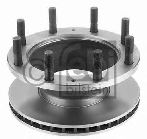 FEBI BILSTEIN 17366 - Brake Disc Front Axle