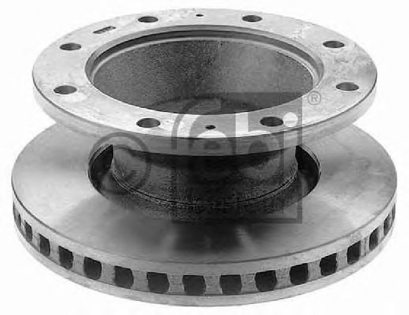 FEBI BILSTEIN 17368 - Brake Disc Front Axle | Rear Axle IVECO, IRISBUS