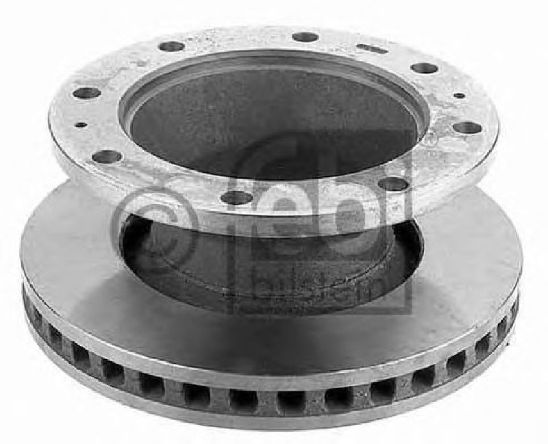 FEBI BILSTEIN 17369 - Brake Disc Front Axle IVECO