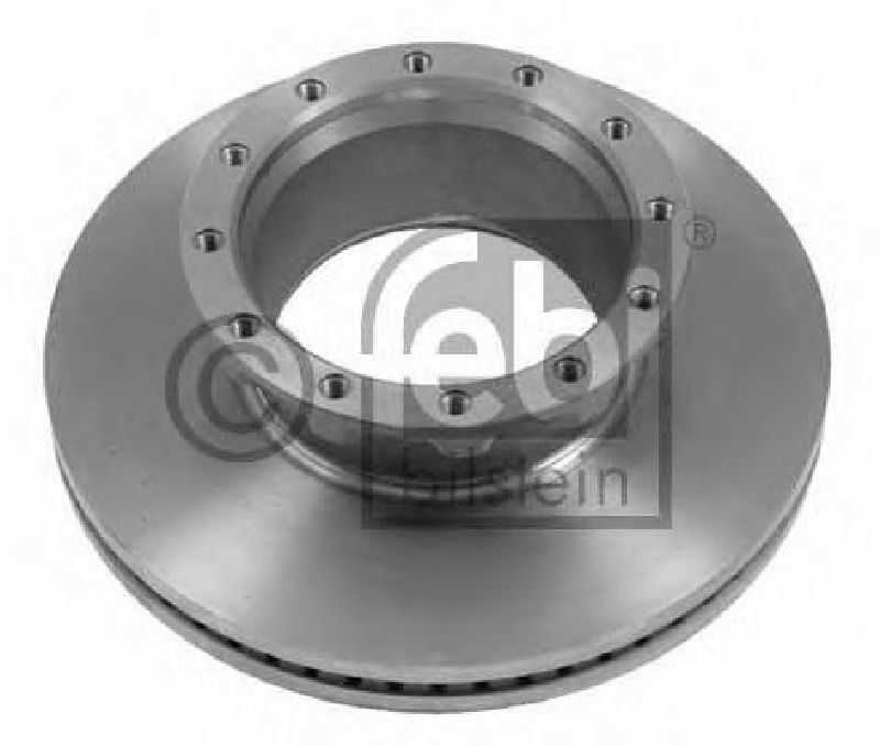 FEBI BILSTEIN 17414 - Brake Disc Front Axle IVECO