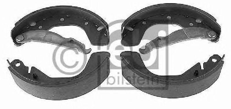 FEBI BILSTEIN 17457 - Brake Shoe Set Rear Axle