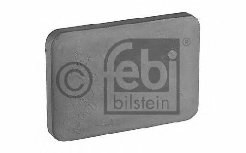 FEBI BILSTEIN 17626 - Pressure Disc, leaf spring between the spring blades Rear Axle left and right MERCEDES-BENZ
