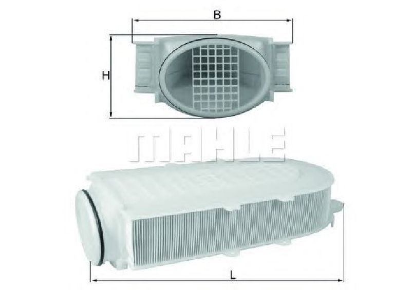 LX 2991/1 KNECHT 72377331 - Air Filter BMW