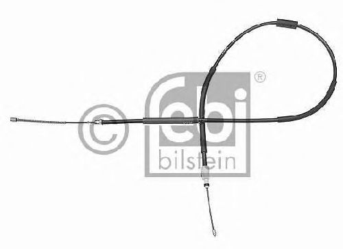 FEBI BILSTEIN 17913 - Cable, parking brake Left Rear