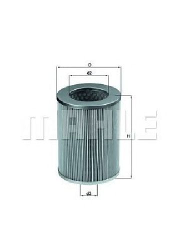 LX 300 KNECHT 78445520 - Air Filter NISSAN