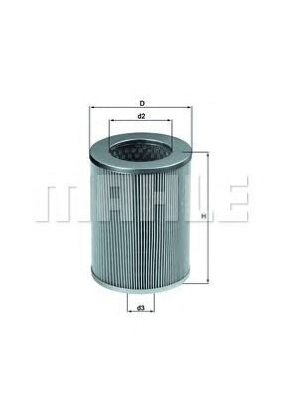 LX 300 KNECHT 78445520 - Air Filter NISSAN