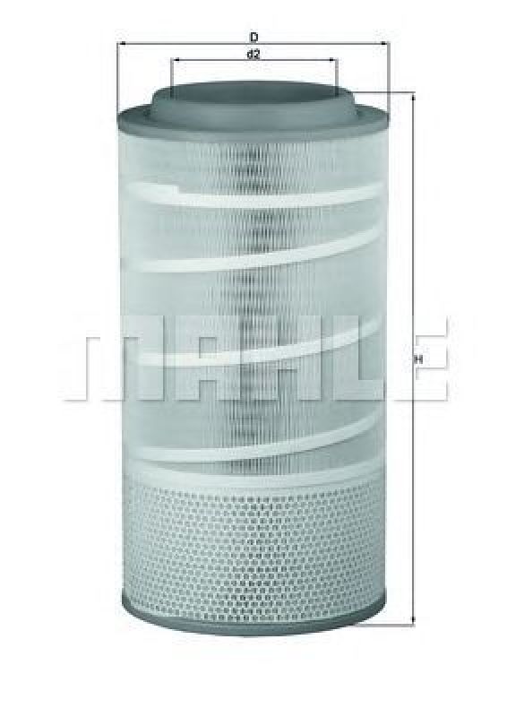 LX 3030 KNECHT 70542465 - Air Filter SCANIA