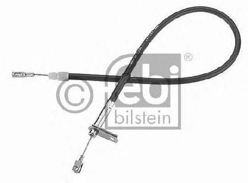 FEBI BILSTEIN 18117 - Cable, parking brake Left Rear