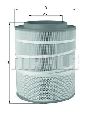 LX 3141 KNECHT 70599291 - Air Filter VOLVO, RENAULT TRUCKS