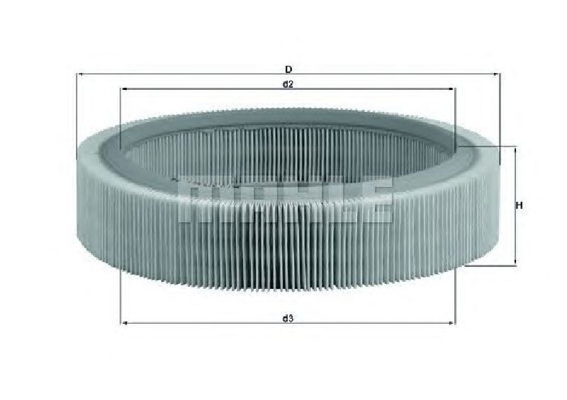 LX 317 KNECHT 78124752 - Air Filter