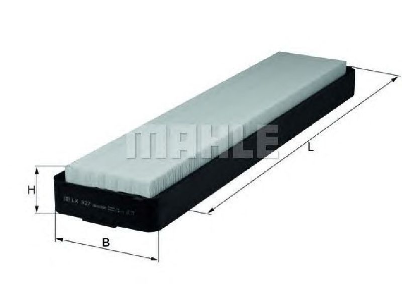 LX 327 KNECHT 78608598 - Air Filter