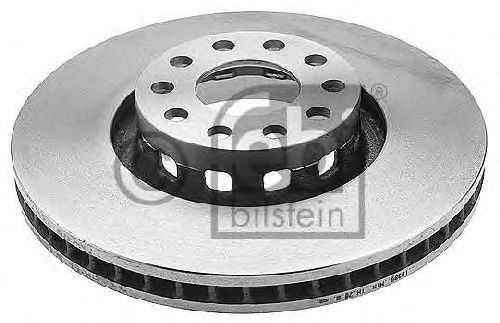 FEBI BILSTEIN 18656 - Brake Disc Front Axle