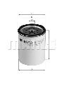 KC 384D KNECHT 70385370 - Fuel filter VOLVO, RENAULT TRUCKS, DENNIS