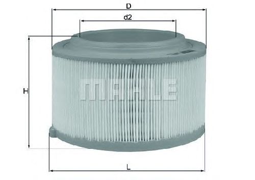 LX 3458 KNECHT 72358438 - Air Filter FORD