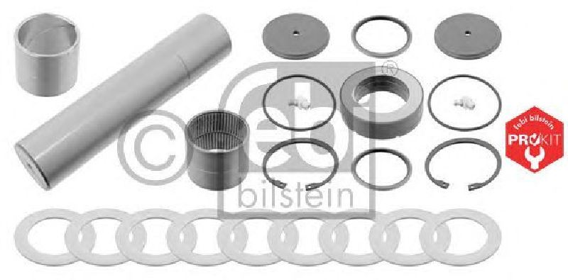 FEBI BILSTEIN 18999 - Repair Kit, kingpin PROKIT Front Axle left and right MAN