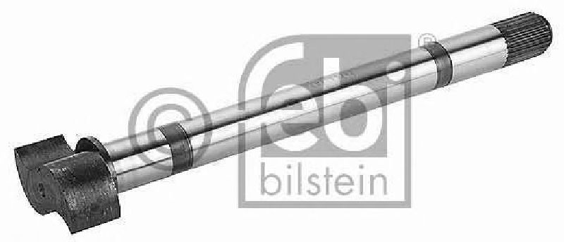 FEBI BILSTEIN 19242 - Brake Shaft, drum brake Rear Axle Left MERCEDES-BENZ