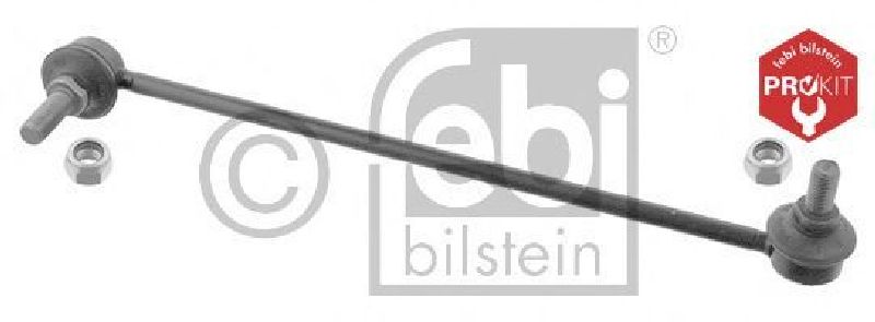 FEBI BILSTEIN 19296 - Rod/Strut, stabiliser PROKIT Front Axle Left SKODA, VW