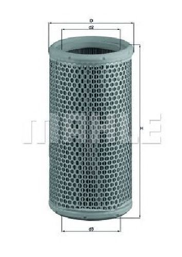 LX 425 KNECHT 78128720 - Air Filter RENAULT