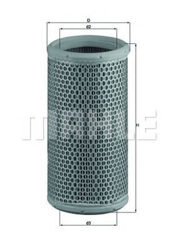 LX 425 KNECHT 78128720 - Air Filter RENAULT