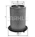 LX 451 KNECHT 78635864 - Air Filter