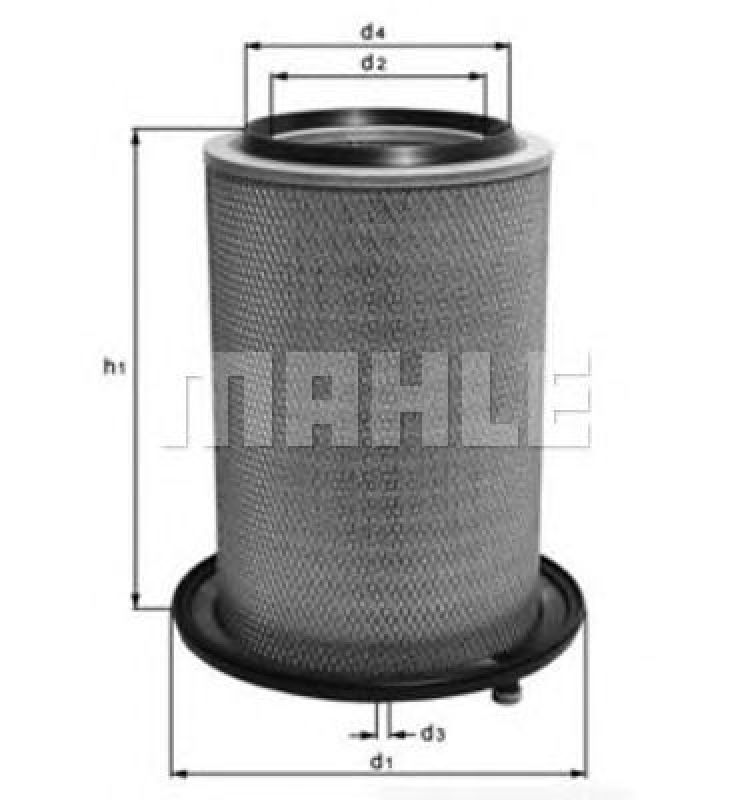 LX 451 KNECHT 78635864 - Air Filter