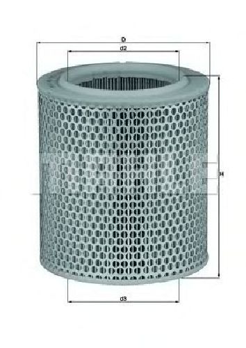 LX 478/1 KNECHT 78772642 - Air Filter RAYTON FISSORE