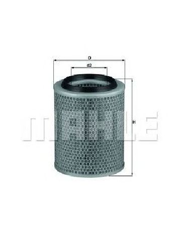 LX 498 KNECHT 78666802 - Air Filter FENDT