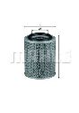 LX 498 KNECHT 78666802 - Air Filter FENDT