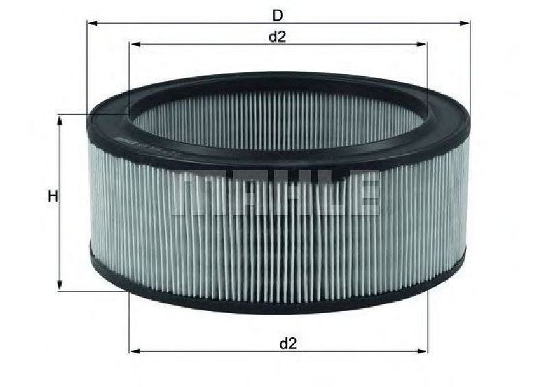LX 516 KNECHT 78682585 - Air Filter
