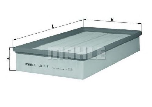 LX 517 KNECHT 78736001 - Air Filter