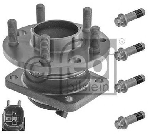 FEBI BILSTEIN 19983 - Wheel Bearing Kit Rear Axle left and right