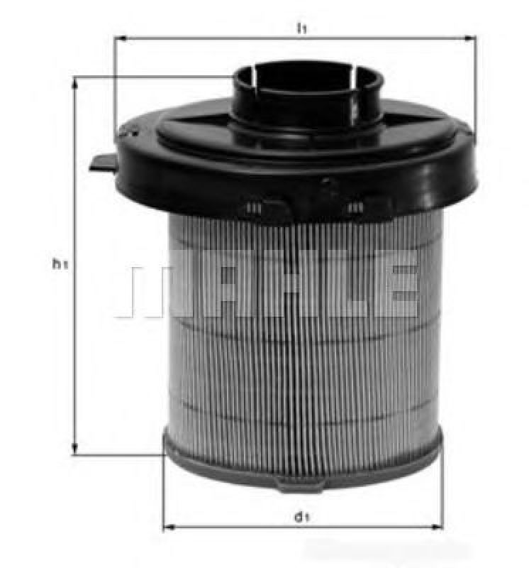 LX 520 KNECHT 78729600 - Air Filter