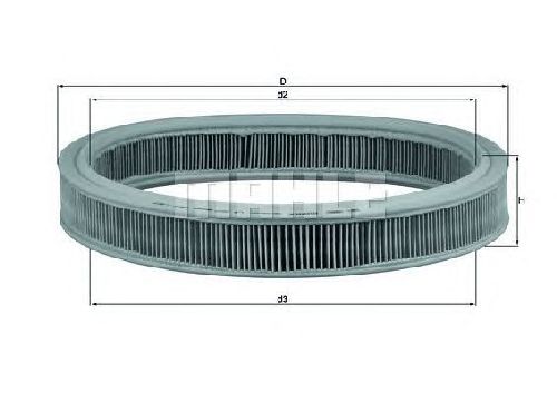 LX 527 KNECHT 78700841 - Air Filter
