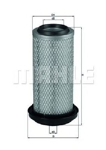 LX 53 KNECHT 77110307 - Air Filter