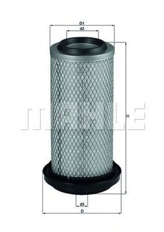 LX 53 KNECHT 77110307 - Air Filter