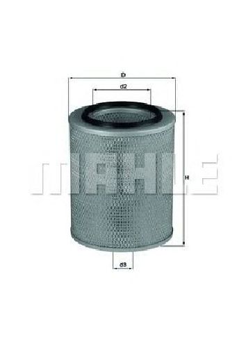LX 562 KNECHT 78727992 - Air Filter IVECO